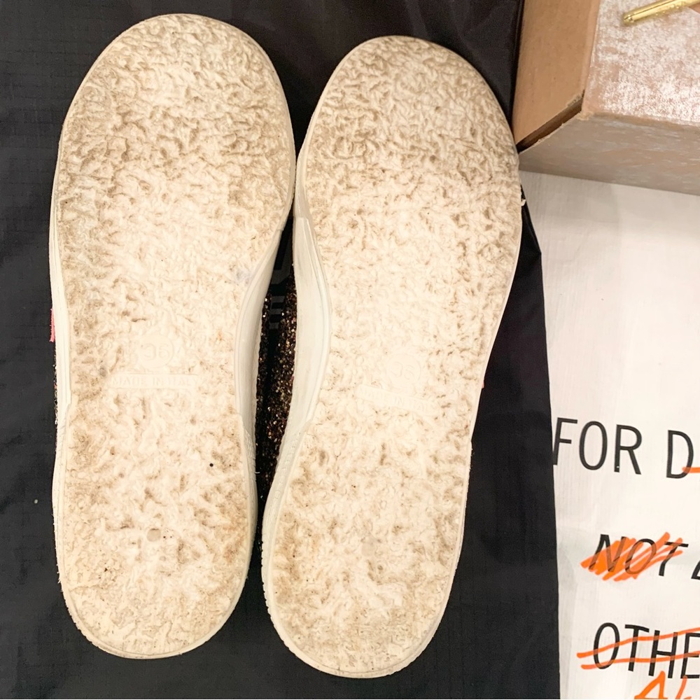 Golden Goose May Glitter Low-Top Sneakers - Picture 8 of 16